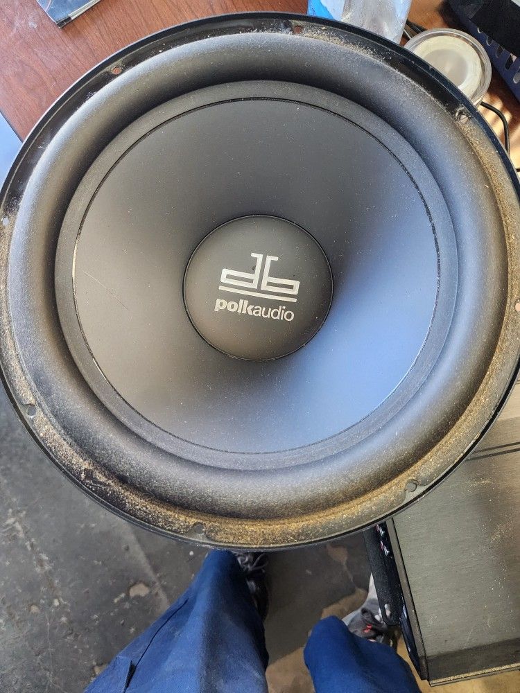 Fosgate Amp And Polk Audio Subwoofer