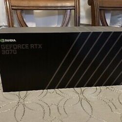 NVIDIA GeForce RTX 3070 Founders Edition