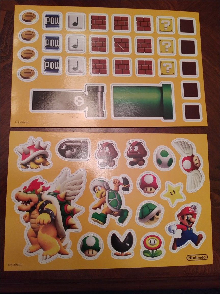 Super Mario Nintendo Switch Magnets