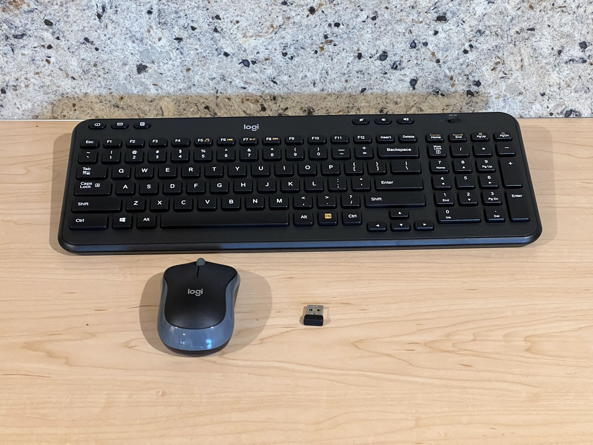 Logitech Wireless Keyboard And Mouse