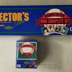 1989 Upper Deck Baseball Complete Set W/Update