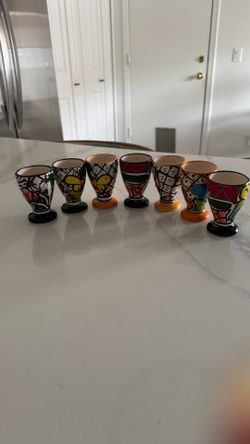 7 Shot glasses. Used one time.