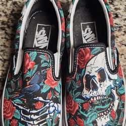 Vans Skull and roses