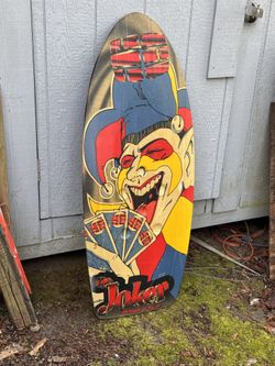Joker Kneeboard w/ Strap – Cool Graphic, Ready for Summer