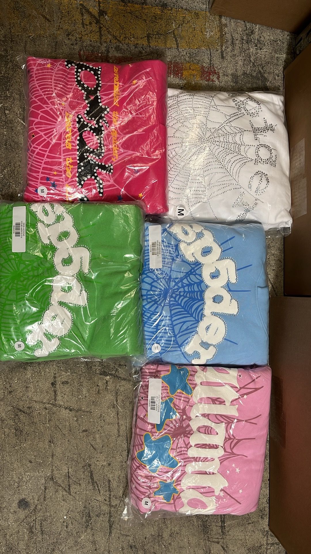 Spider Hoodies For Sale All Colors Green Blue White Pink All Sizes s-XXL