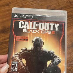 CALL OF DUTY BLACK OPS III - PS3 GAME