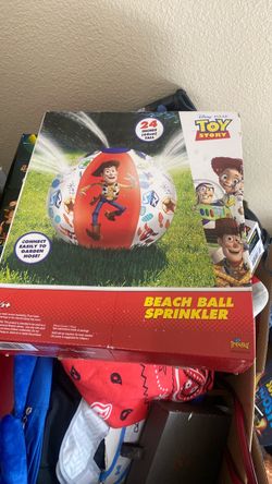 NEW Disney Pixar Toy Story Water Play Beach Ball Sprinkler 24" Summer Sealed