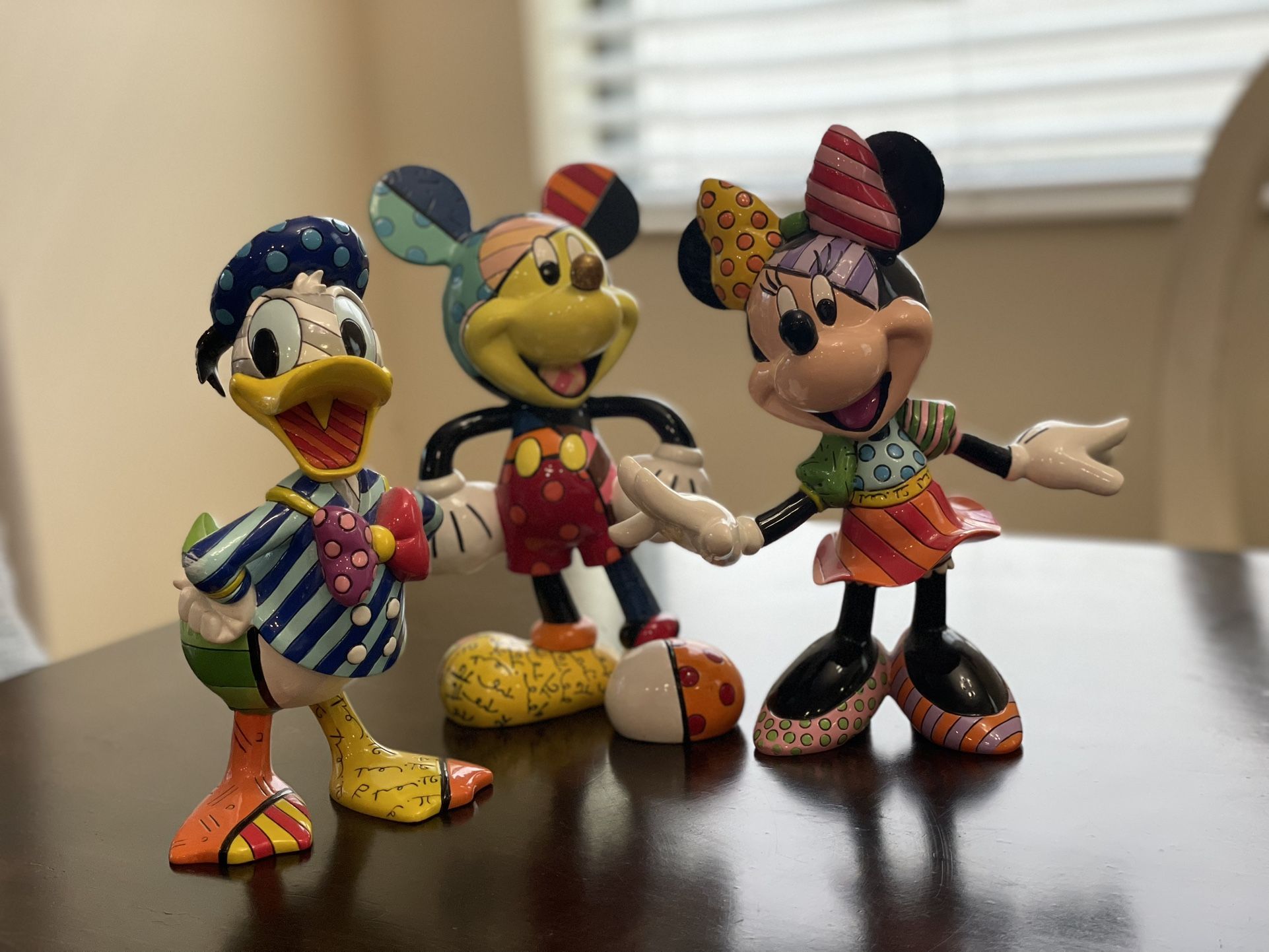 Disney Romero Britto Figurines