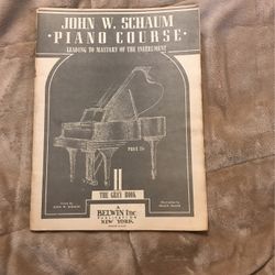 1946 John W. Schaumburg Piano Course H