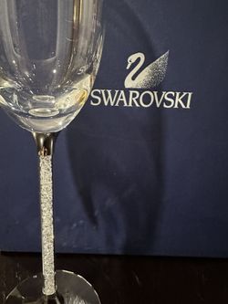Swarovski Crystalline Toasting Flutes, Set of 2