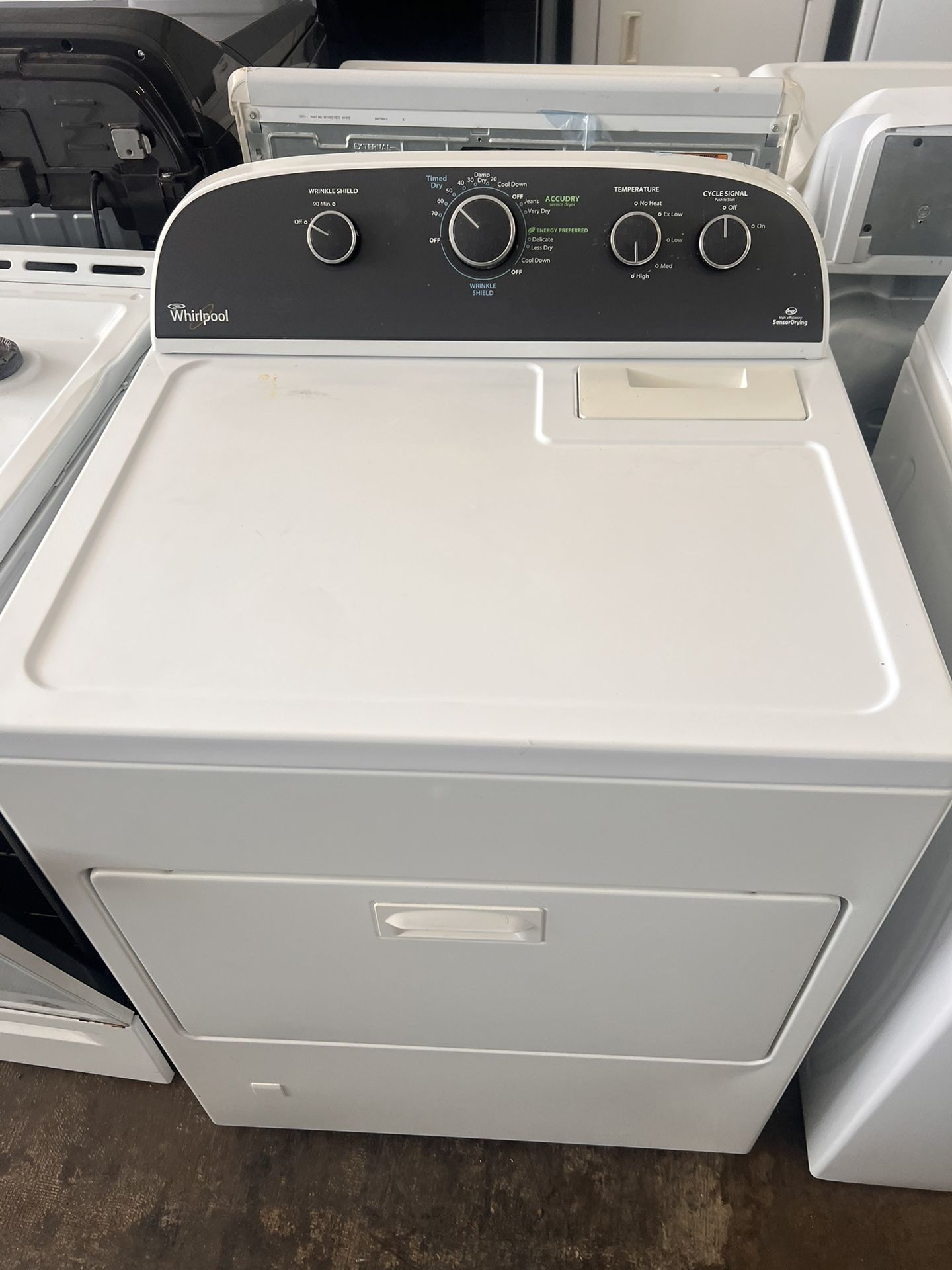 Whirlpool White Dryer