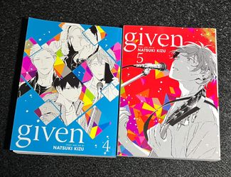 Manga Given Vol 4 & 5 