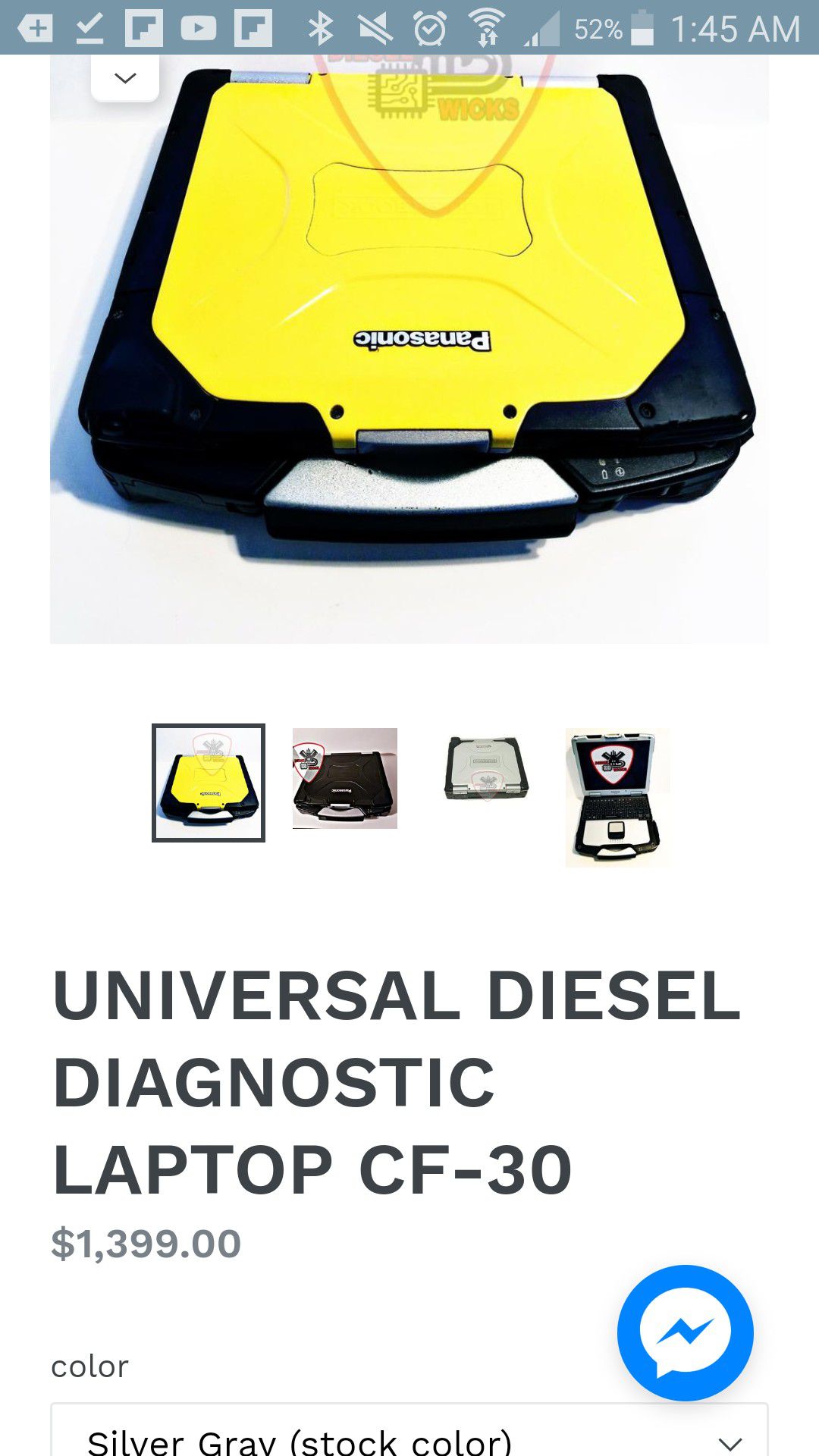 Diesel Diagnostic Laptop