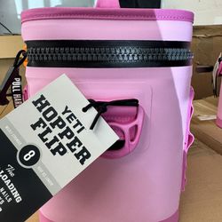 NEW Yeti Hopper Flip 8 Soft Cooler With Handle ~ HTF Rare Power Pink~ DEAL.~ unbeatable prices!