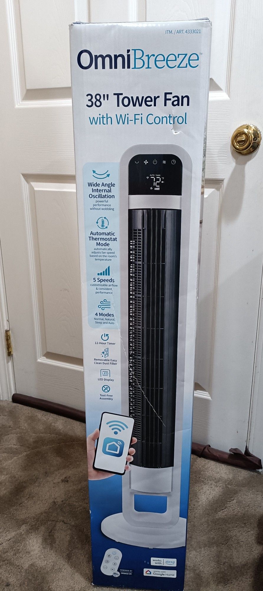 Ventilador  De Torre . 