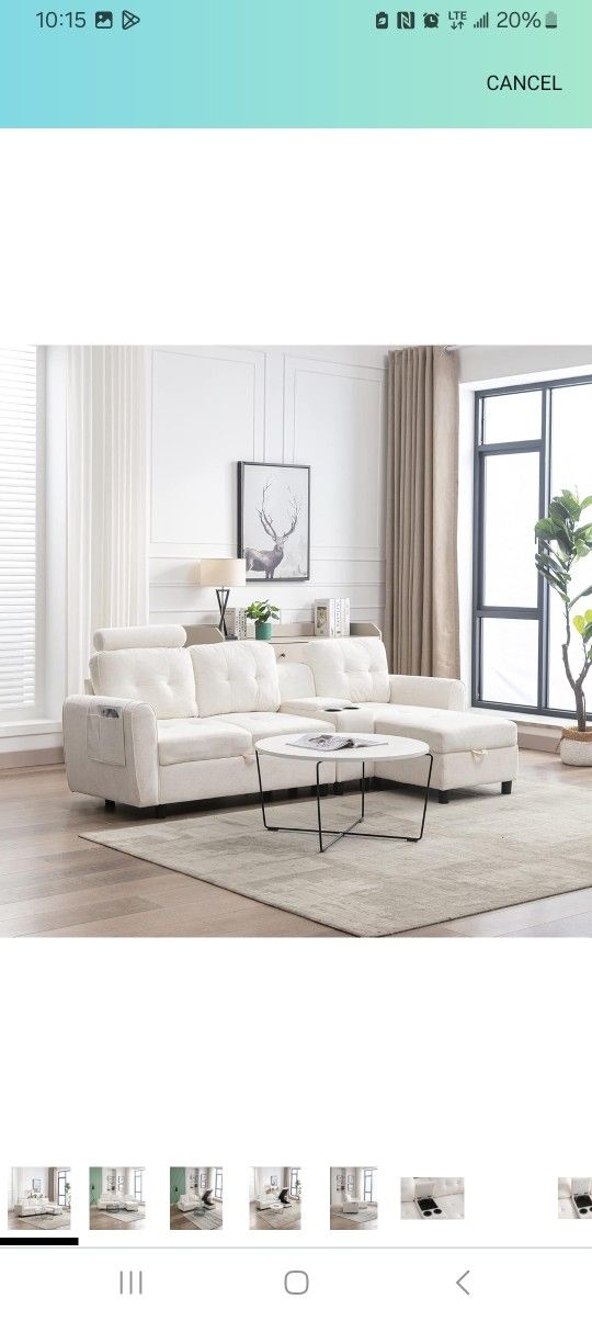 White Sofa