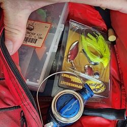 Fishing Lures Reels Etc Bags