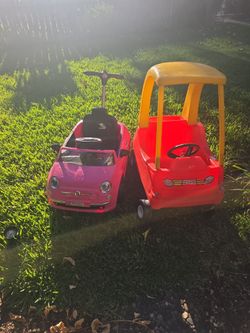 2 CARS FIAT LITTLE TIKES GLENDORA pick up