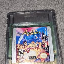 Nintendo Aladdin Game Boy Game