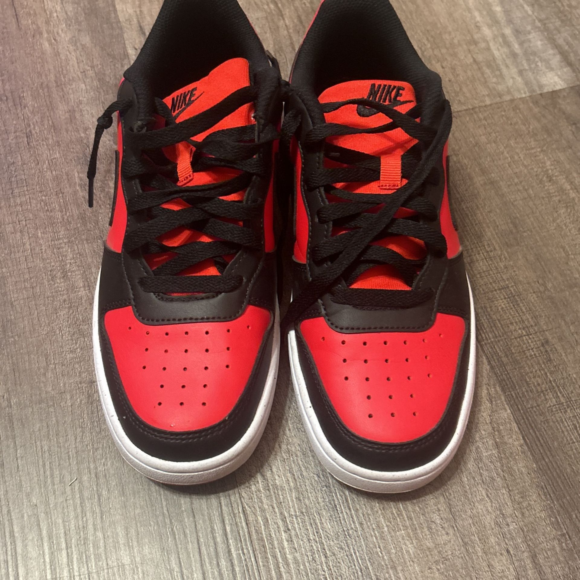 Red and Black Dunks