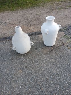 Vintage Terracotta Vases Garden Decorations