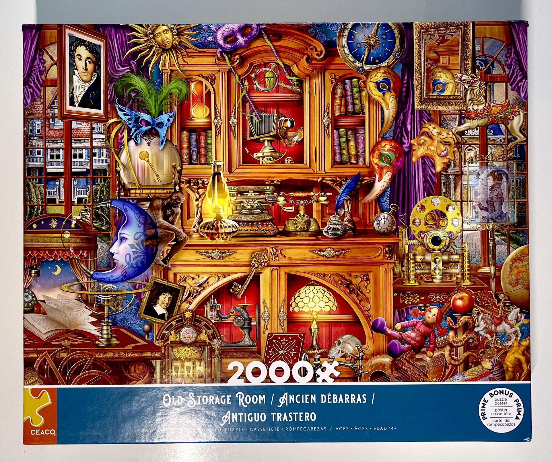 Ceaco - 2000pc puzzle pieces - Old Storage Room