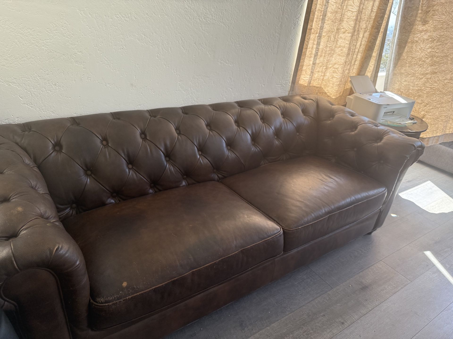 Leather Couch