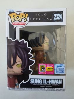 Sung Il-Hwan Solo Leveling 2026 SDCC Con Sticker Exclusive Funko Pop