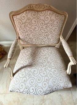 Vintage French Armchair asking $75 OBO Make an Offer !!
