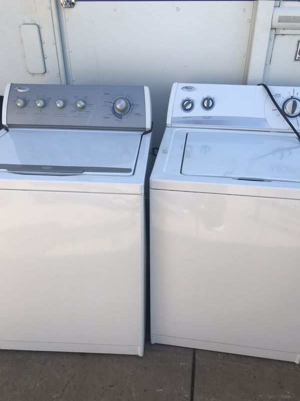used washer and dryer value