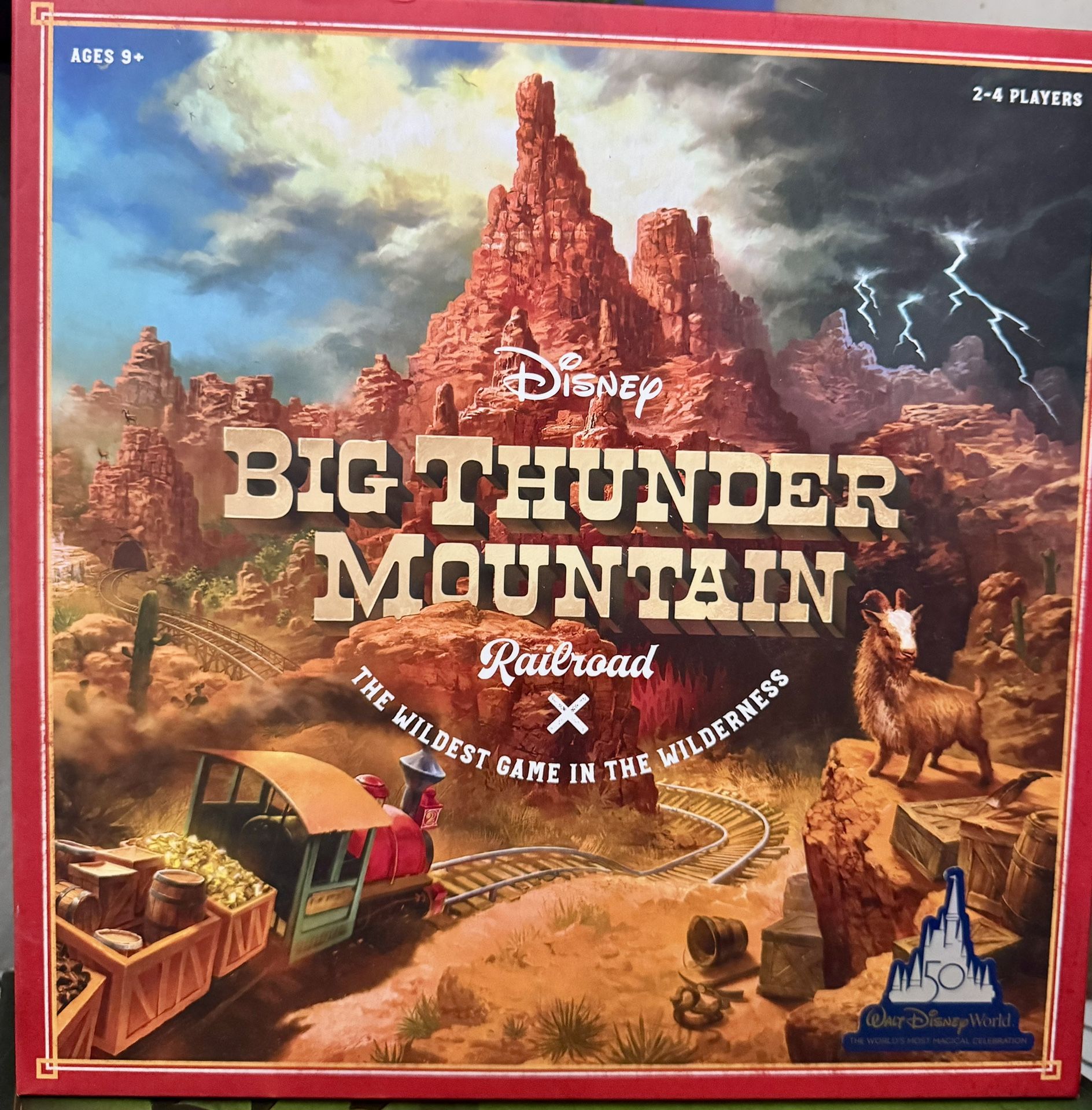 Unopened/New Disney Big Thunder Mountain Board Game
