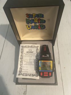 Vintage Mario Watch