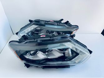 2017-2020 NISSAN ROGUE LEFT & RIGHT SIDE DUAL PROJECTOR LED HEADLIGHT OEM 347/49