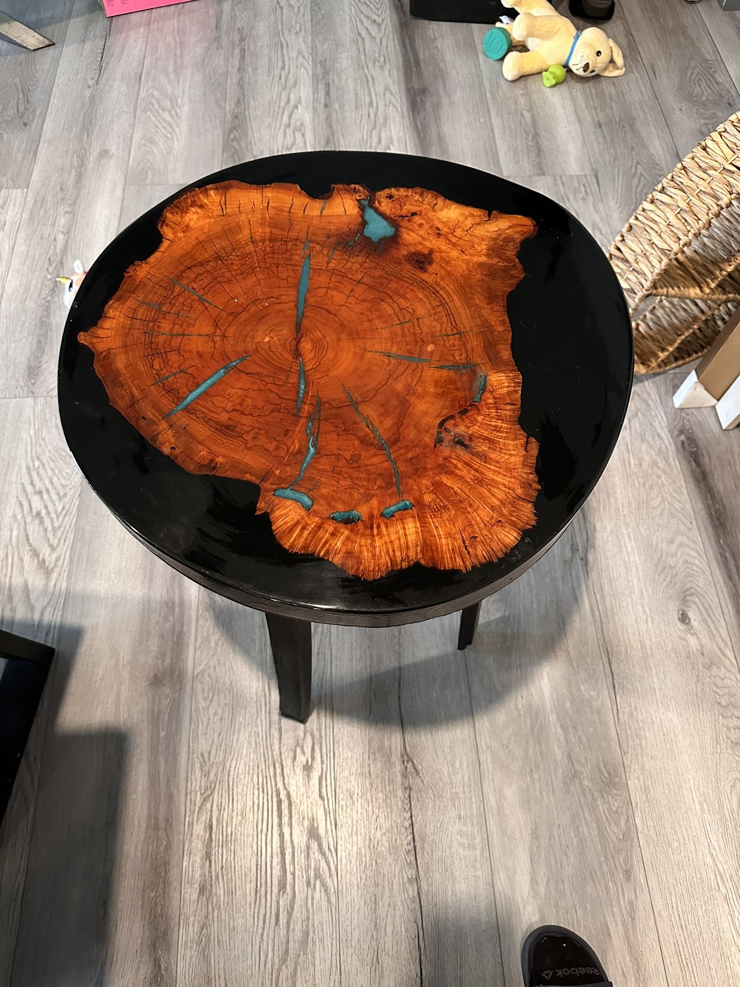 Epoxy Side Table,All Products : American Fashion Style Bags On Sale