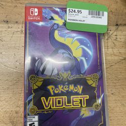 Pokeman violet Nintendo switch 