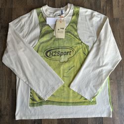 Heron Preston H2 X H&M Printed Jersey Long Sleeve 