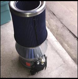 Greenhouse heap air intake !