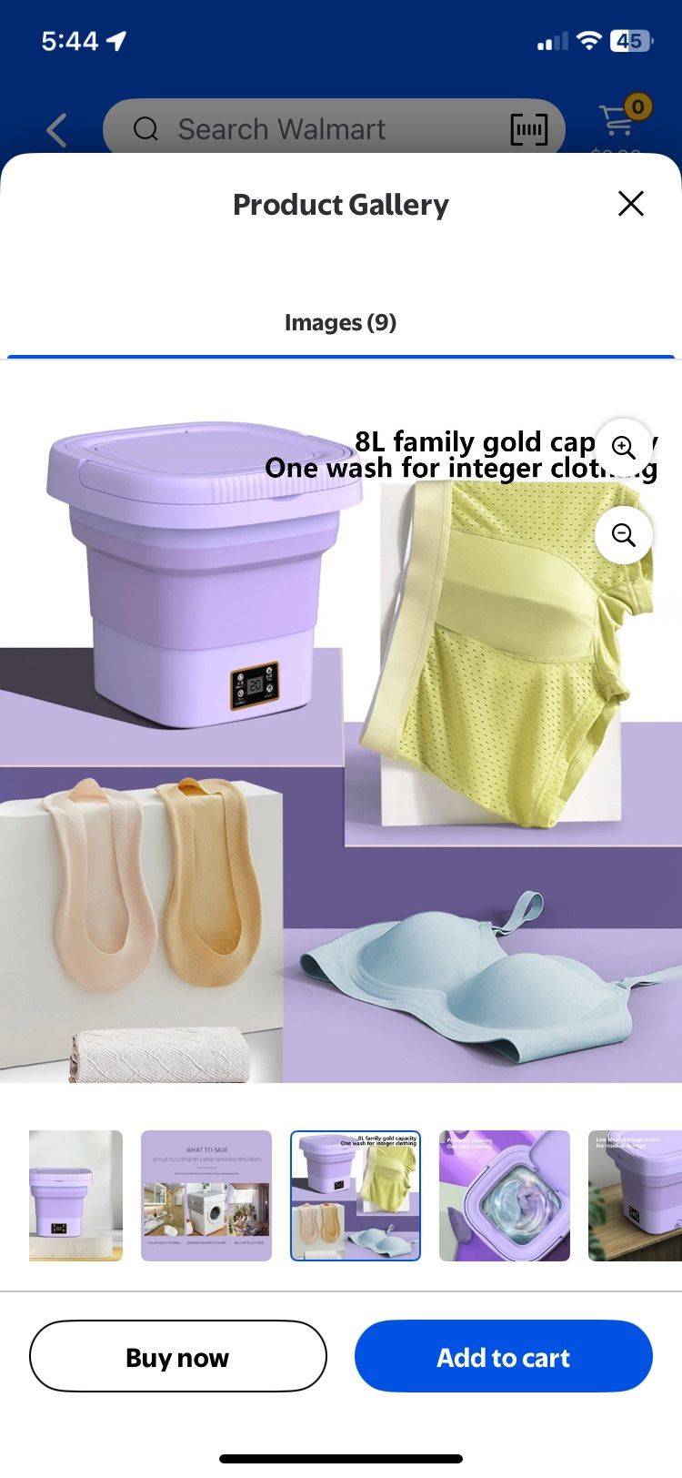 Mini Folding Washing Machine