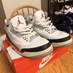 Jordan Fire Red 3s Sz.11.5