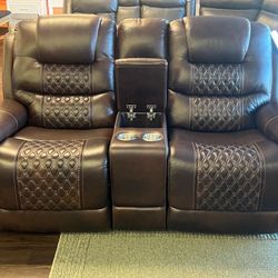 AUTOMATIC RECLINING SOFA SET 