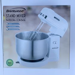 Brand New 5-Speed Stand Mixer with 3.5 Q. White