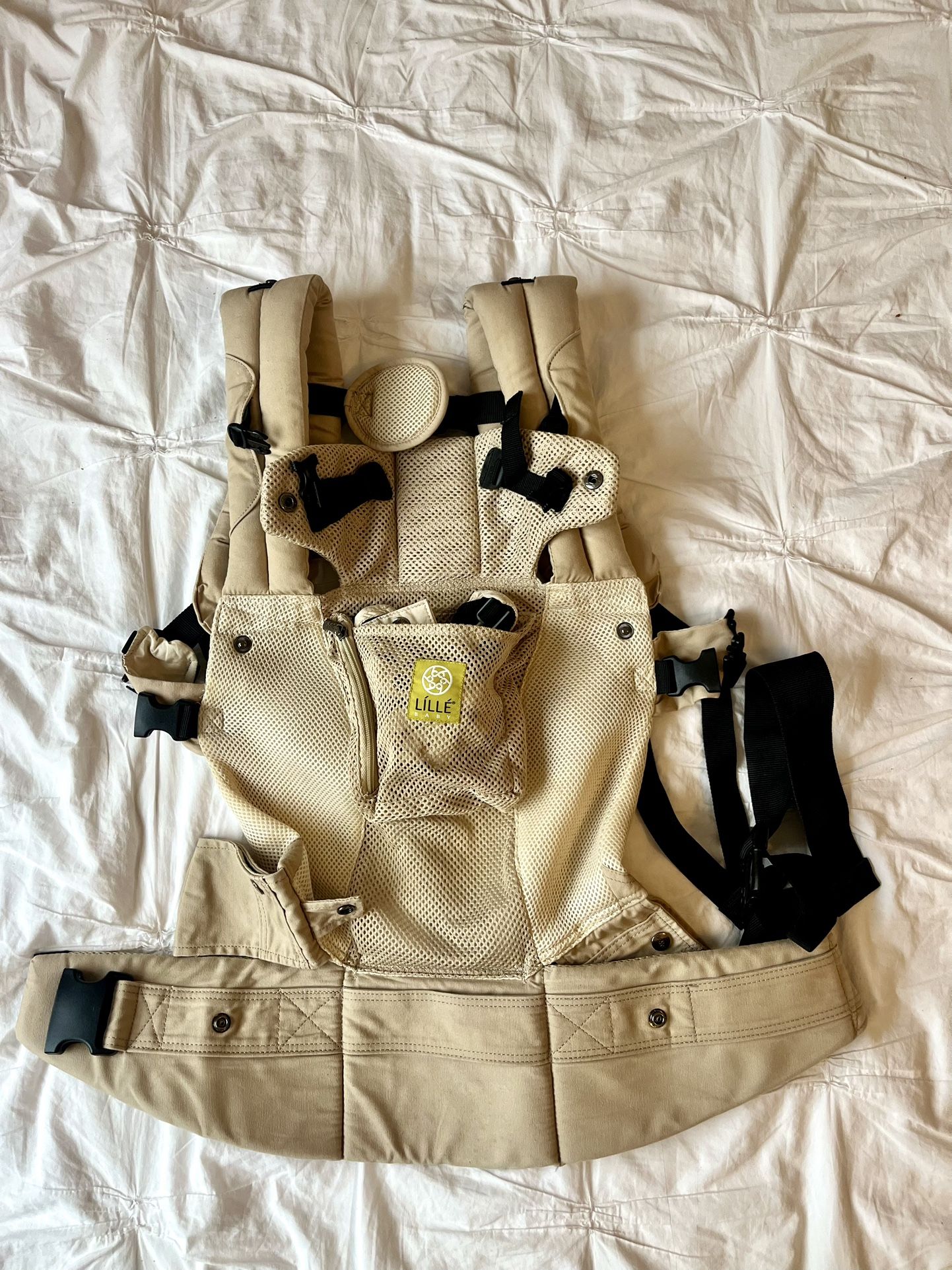 LÍLLÉbaby Complete Airflow Ergonomic 6-in-1 Baby Carrier Infant to Toddler with Lumbar Support (7-45 Pounds), 360 Degree Baby Wearing, Inward and Outw