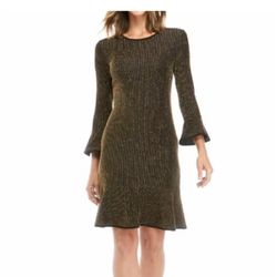 Black And Gold Dress 