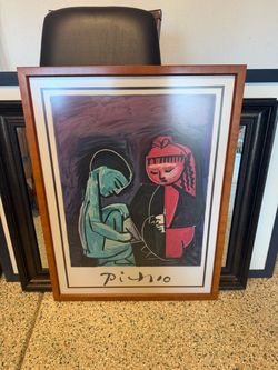 Framed Picasso Print