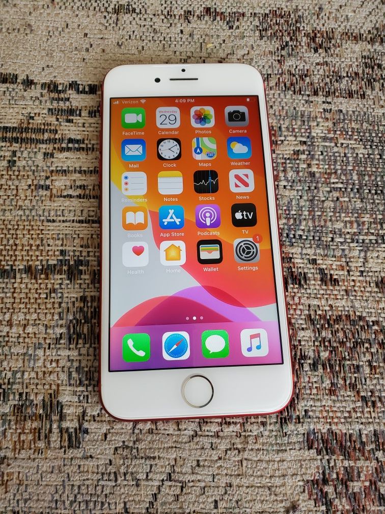 Apple iPhone 7 RED 128GB Unlocked ATT Verizon Tmobile Sprint Metro