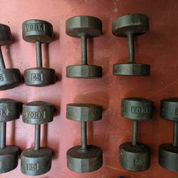 460lb York + more dumbbells
