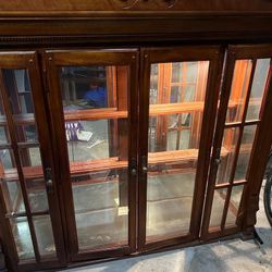 Curio Cabinet And Dresser 