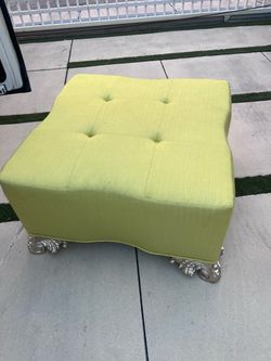 Luxury Tufted Ottoman – Fisher Island – $300