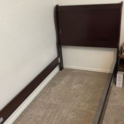 Twin Bed frame With Mattresses 