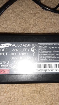 Samsung laptop or tablet plug in power source brand new